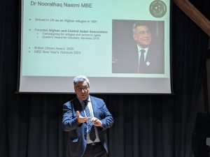 Photograph of Dr Nooralhaq Nasimi MBE
