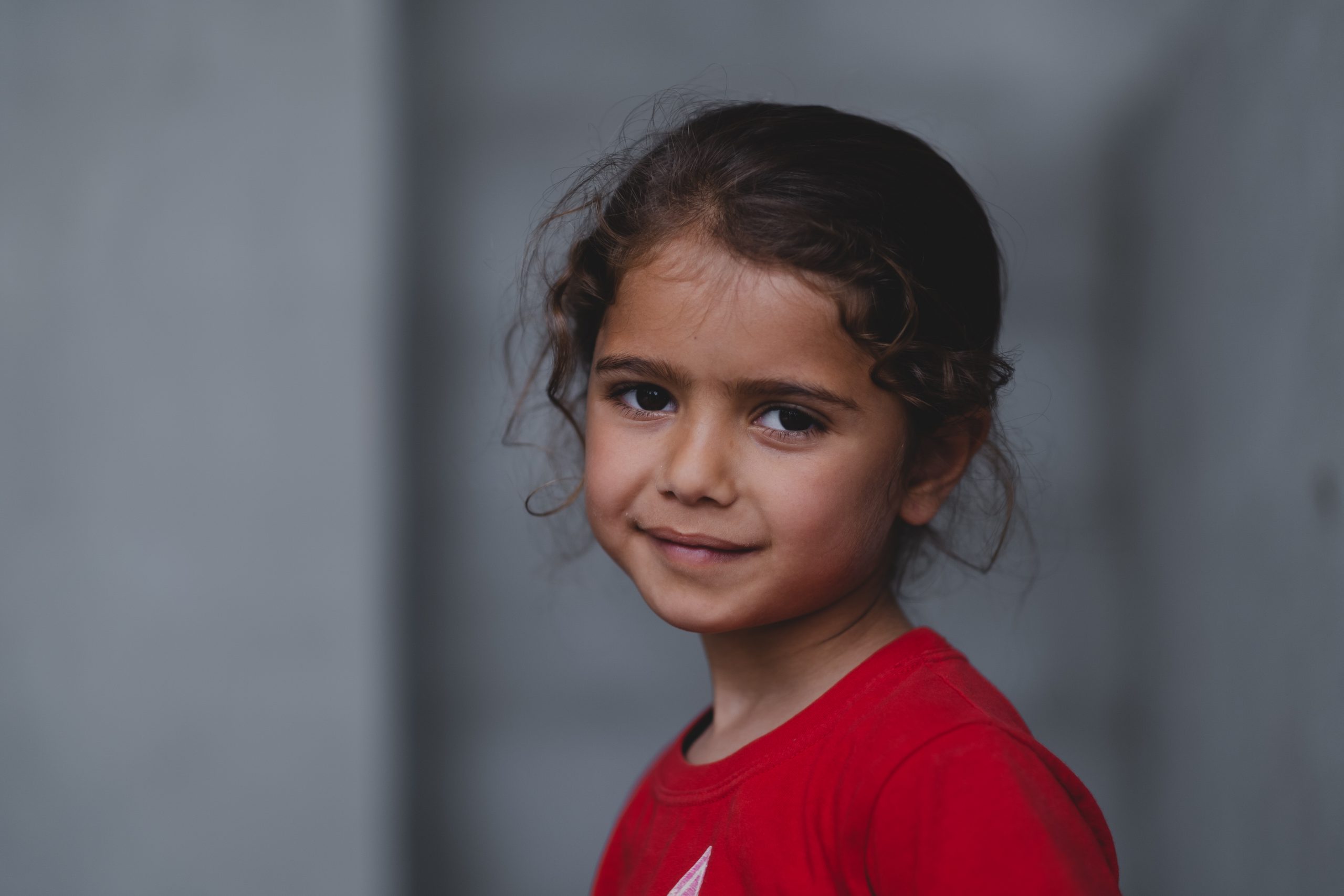 Photograph showing little girl